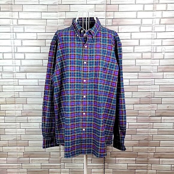 Chaps Men's classic Oxford button down shirt Size XL - Picture 1 of 13